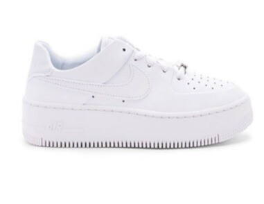 Air force 1 Bianche Platform