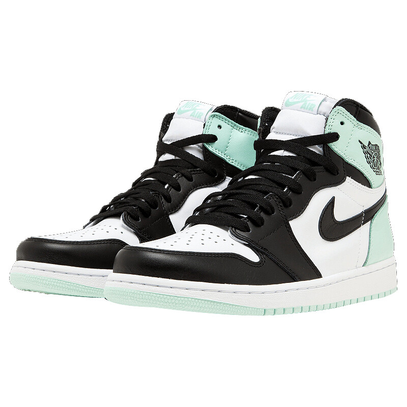Air Jordan 1 High Bianco Verde Menta*
