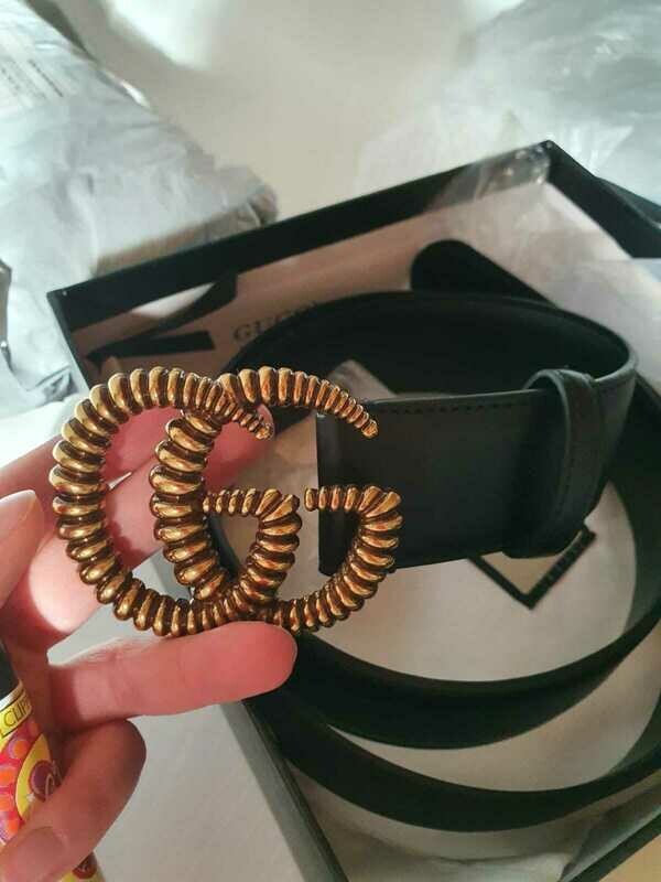 Cintura Gucci Oro Antico dupe