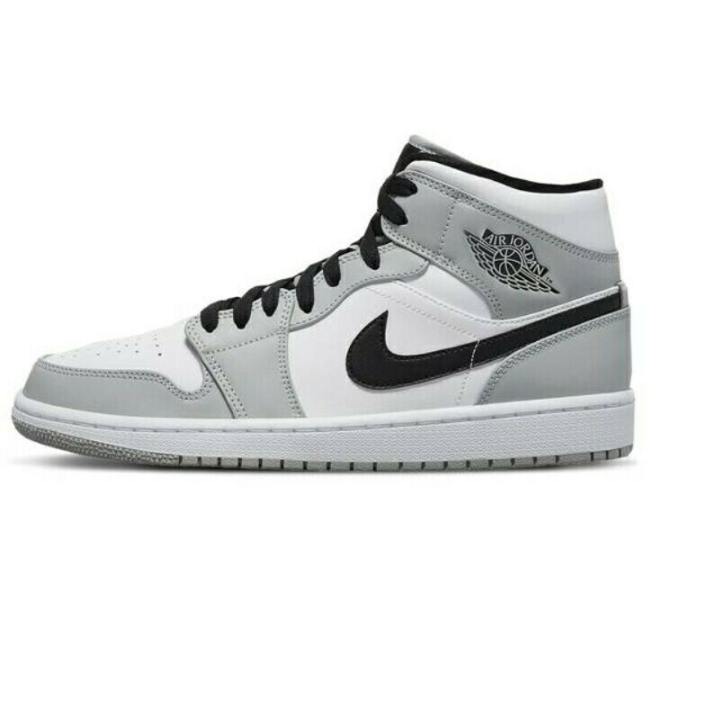 Air Jordan 1 Mid &#39;Light Smoke Grey&#39;