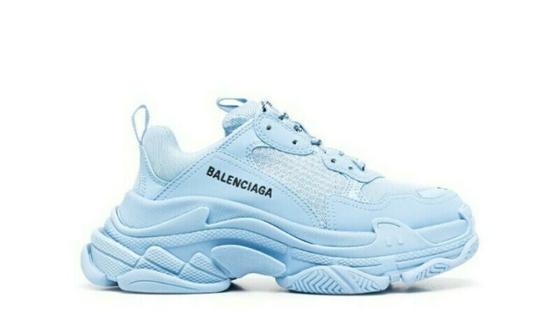 Balenciaga triple s light blue