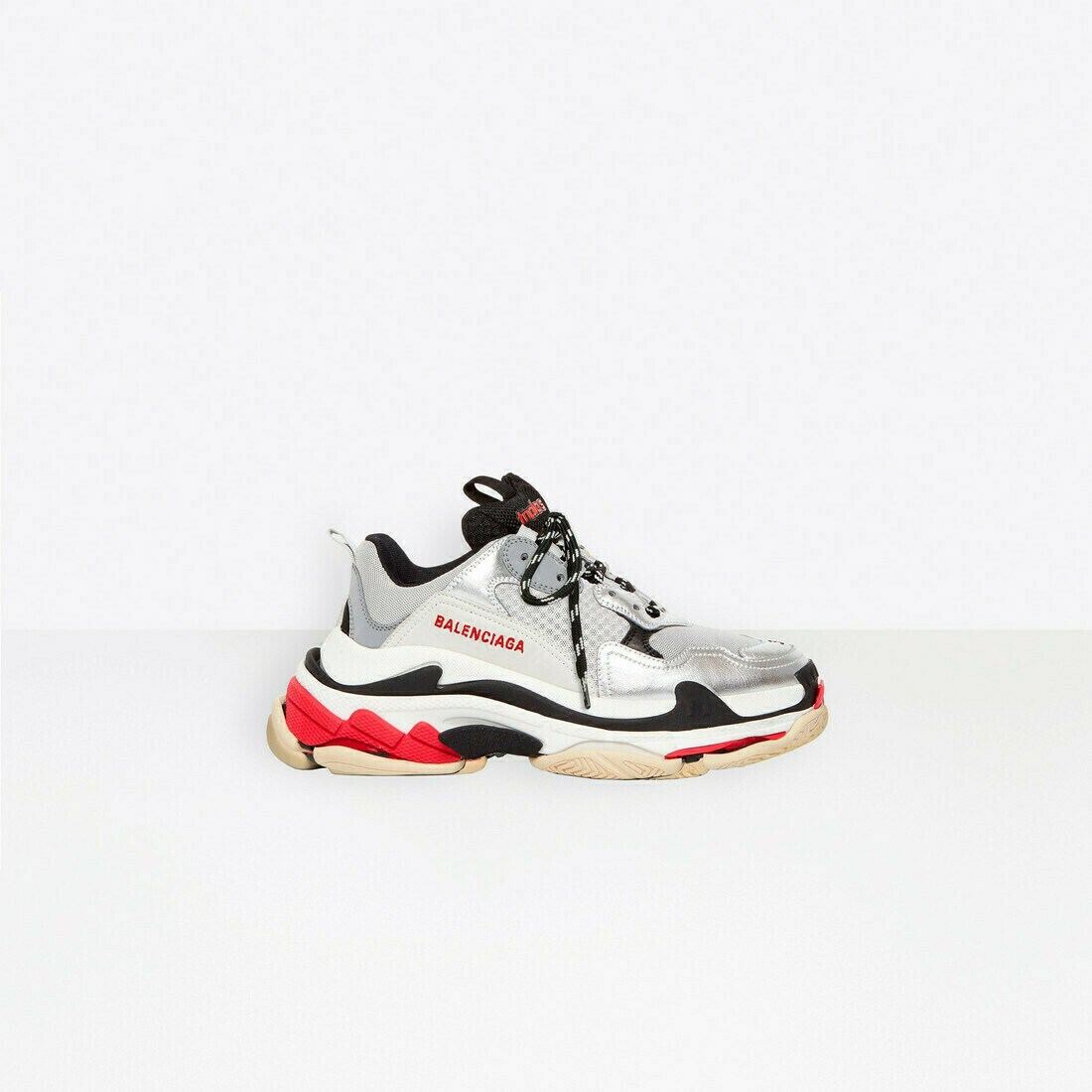 Balenciaga triple s silver