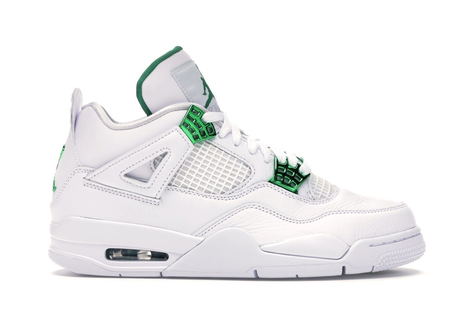 air jordan 4 metallic  green