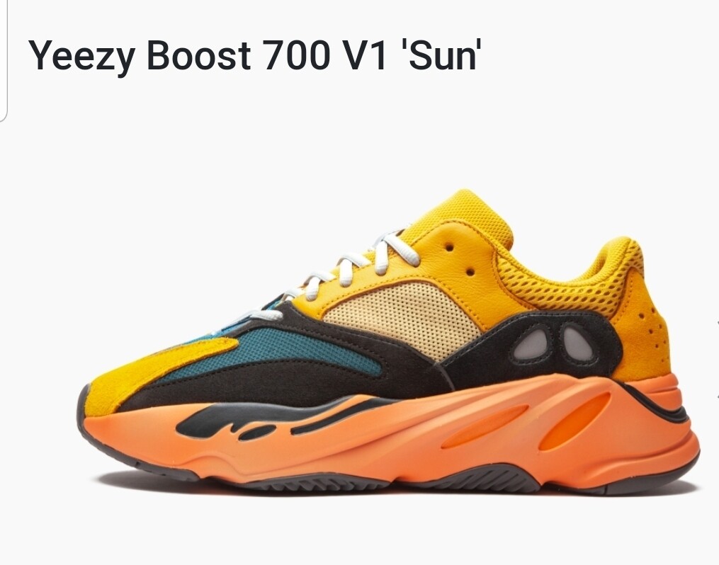 Yeezy boost 700 V1 SUN