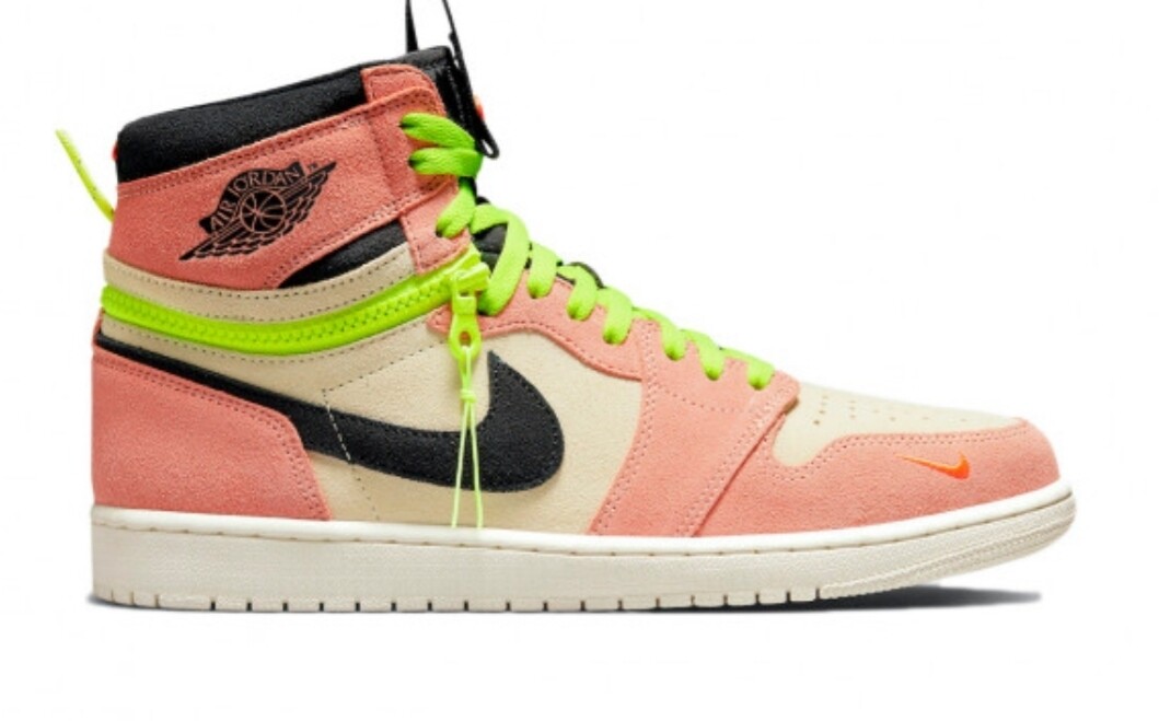  Jordan  1 High switch Peach