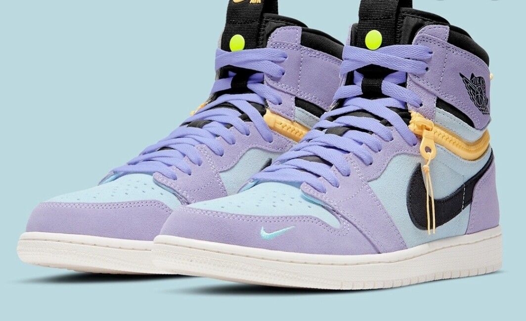  Jordan  1 High switch purple pulse