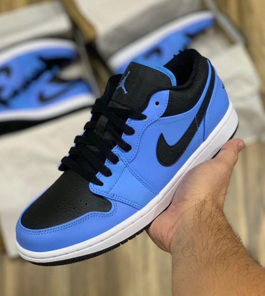  Jordan  1 Low University blue /Black 
