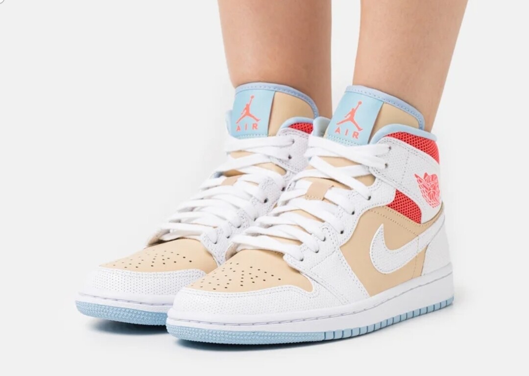  air jordan 1 mid SE Sesame... 