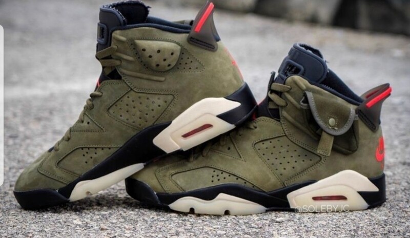 Jordan 6 Retro Travis Scott Cactus Jack dupe