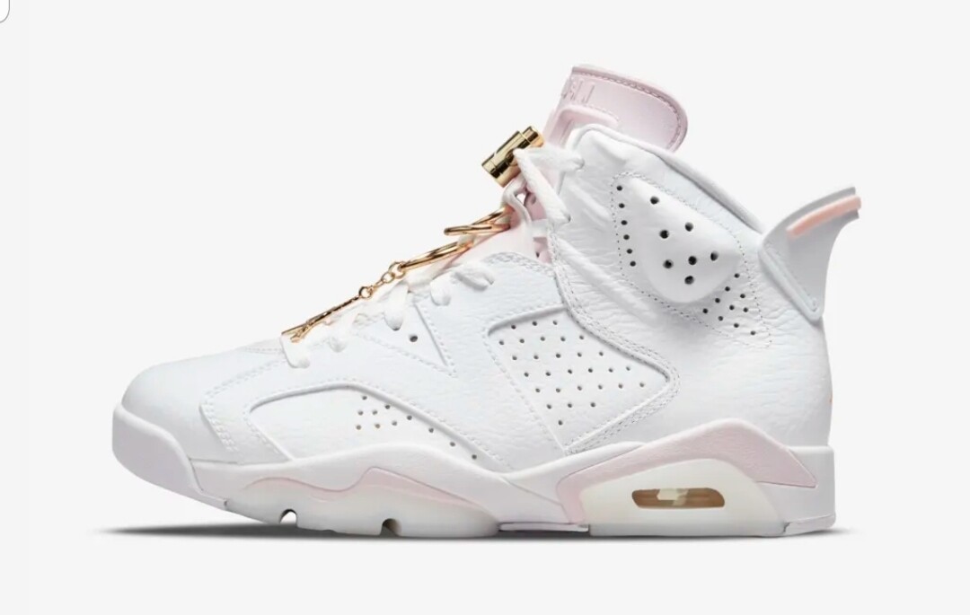 Jordan 6 Retro Gold Hoops