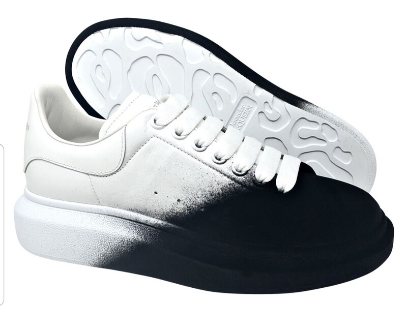 Alexander  Mcqueen  Trainers Oversized Velvet 