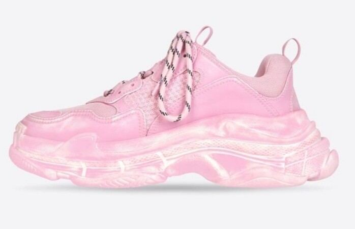 Balenciaga triple s Faded rosa