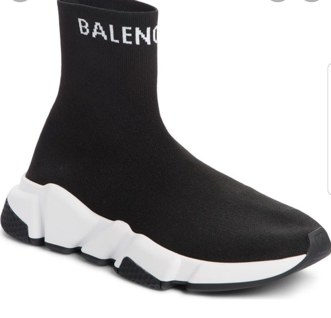 Balenciaga  speed black logo 