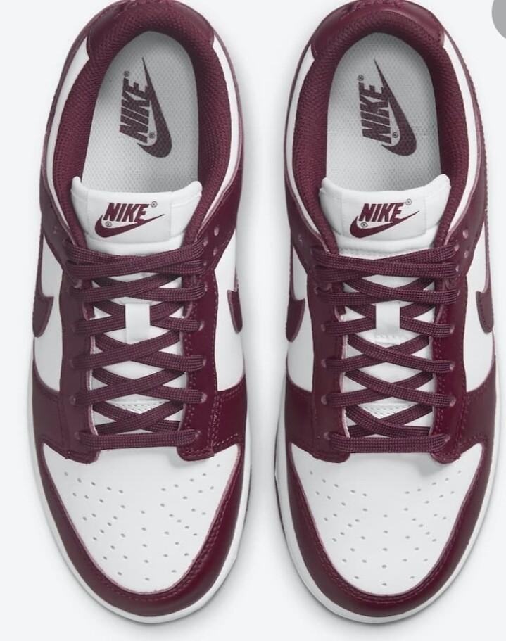 DUNK LOW retro bordeaux 
