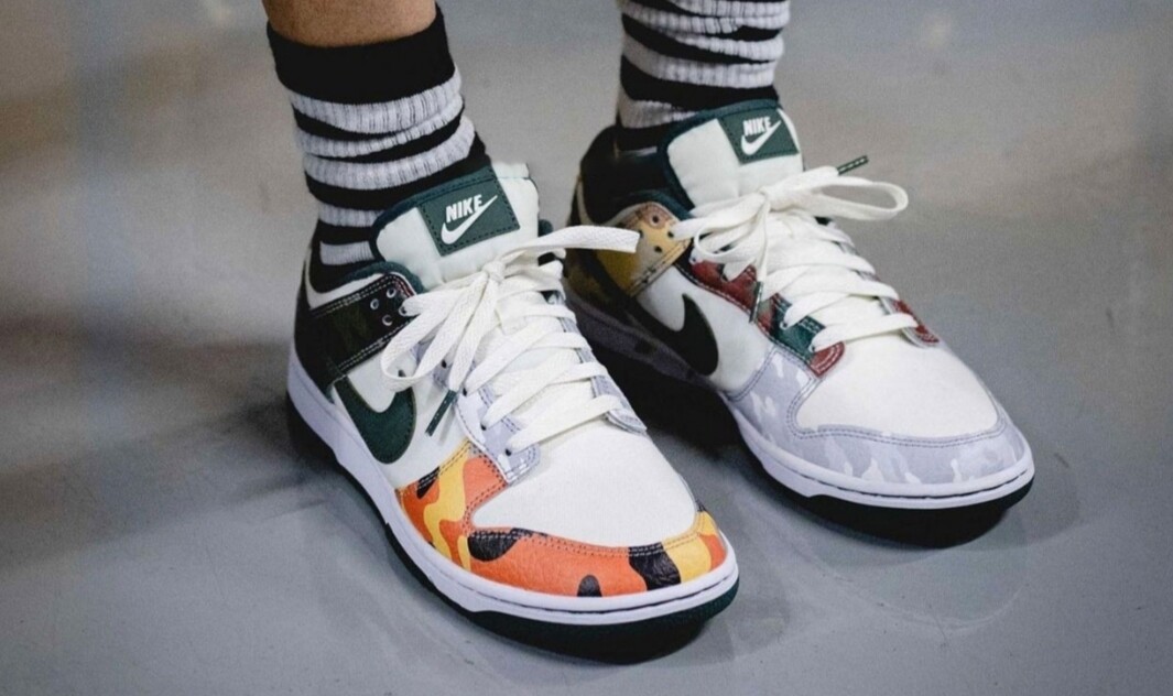 Nike Dunk Low SE SAIL MULTI-CAMO