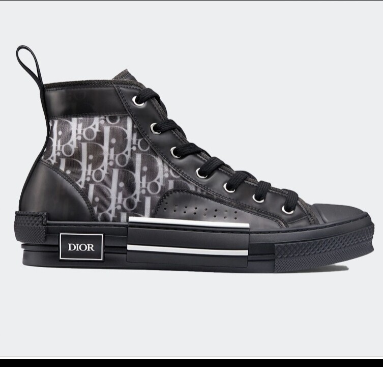 Dior B23 High  Oblique nera 