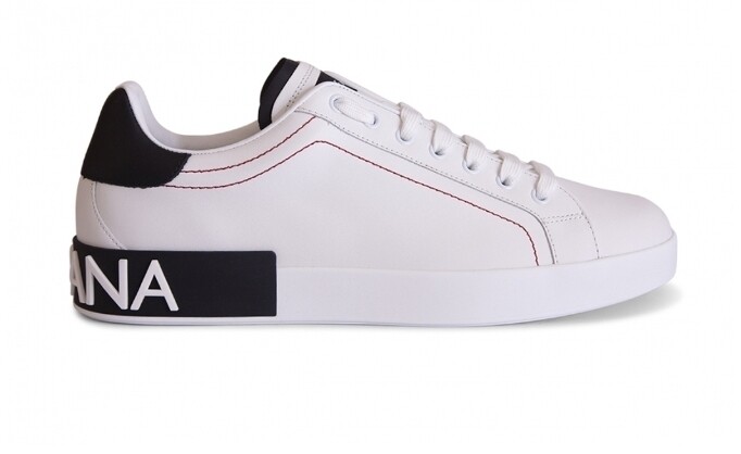 Dolce &amp; Gabbana White Black Portofino 