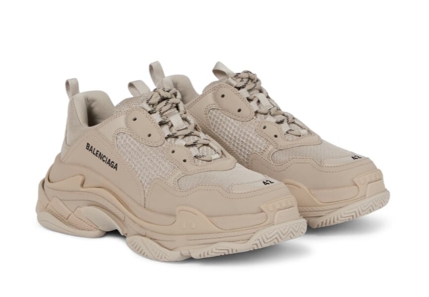 Balenciaga triple s total beige