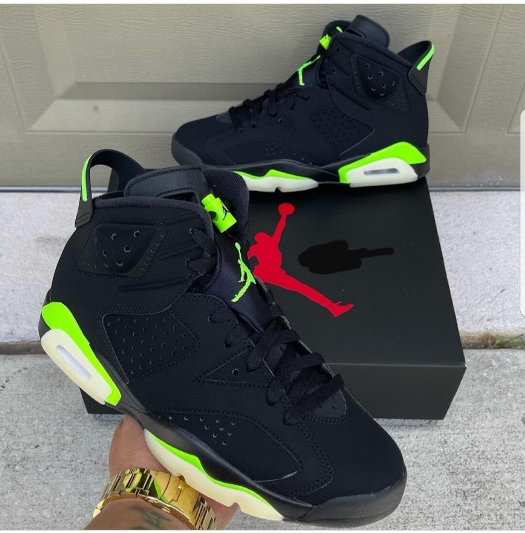 Jordan 6 Retro Electric Green 