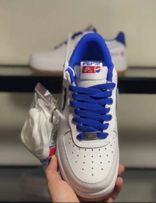 Nike Air Force 1 Low Pepsi White Royal blue university red