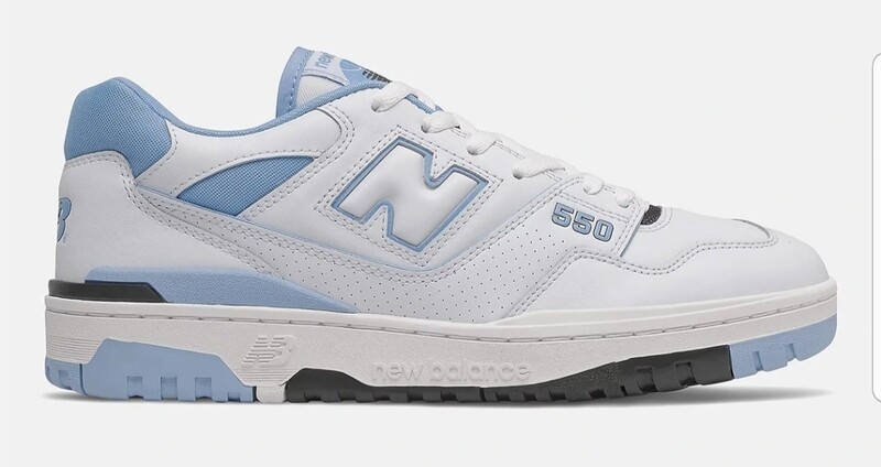 New balance 550 (Carolina blue)white University blue