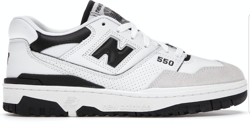 New balance 550 Sea salt pack black 