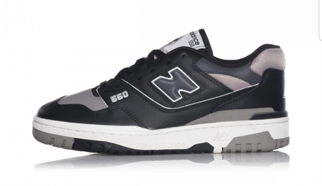 New balance 550 shadow black grey