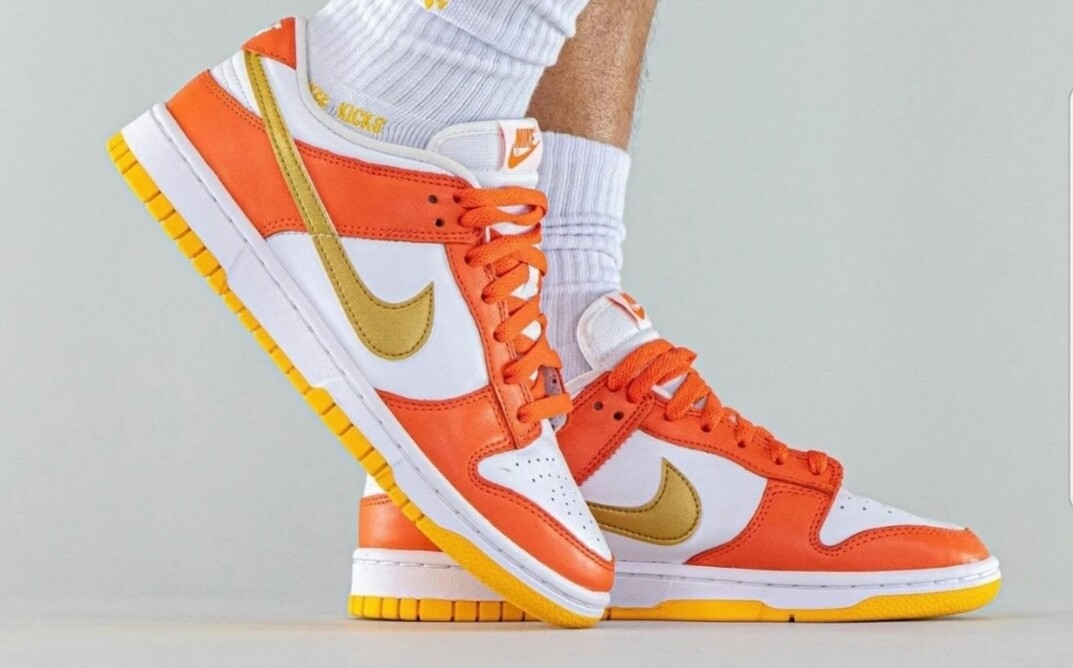   Dunk Low golden /orange 