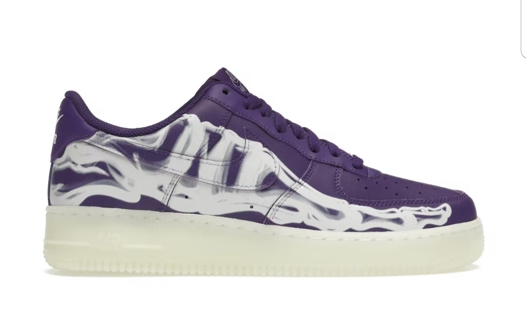 air Force 1 &#39;07 &#39; Purple Skeleton Halloween (2021)