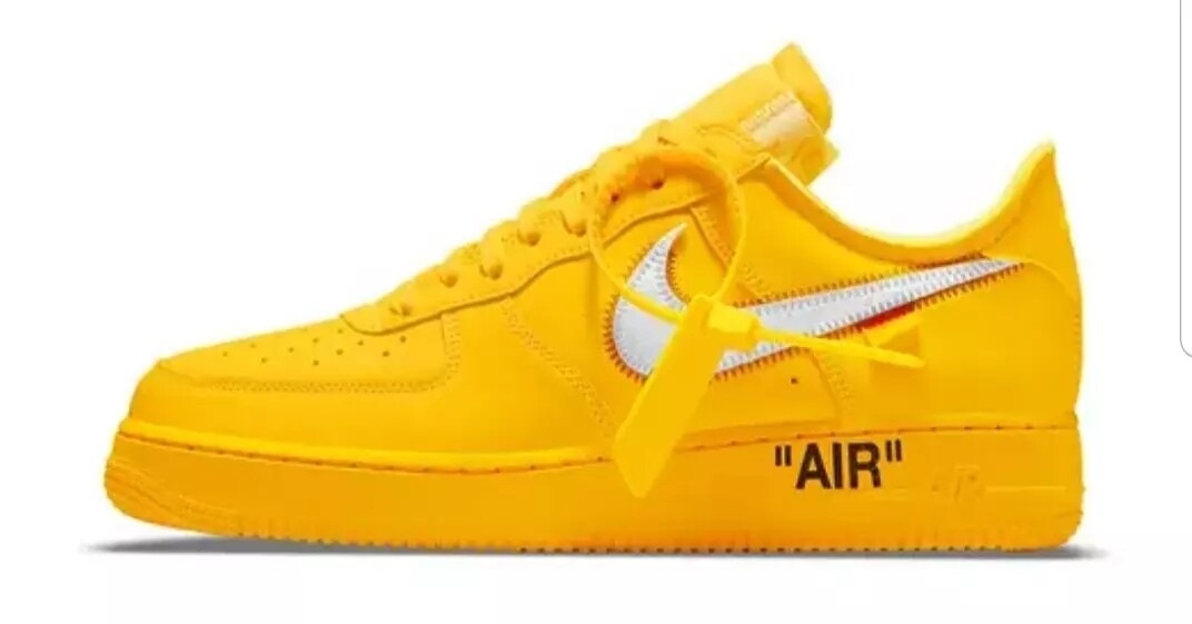 Air Force 1 x off white University gold 