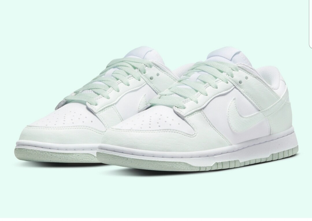 Nike Dunk Low next nature mint white