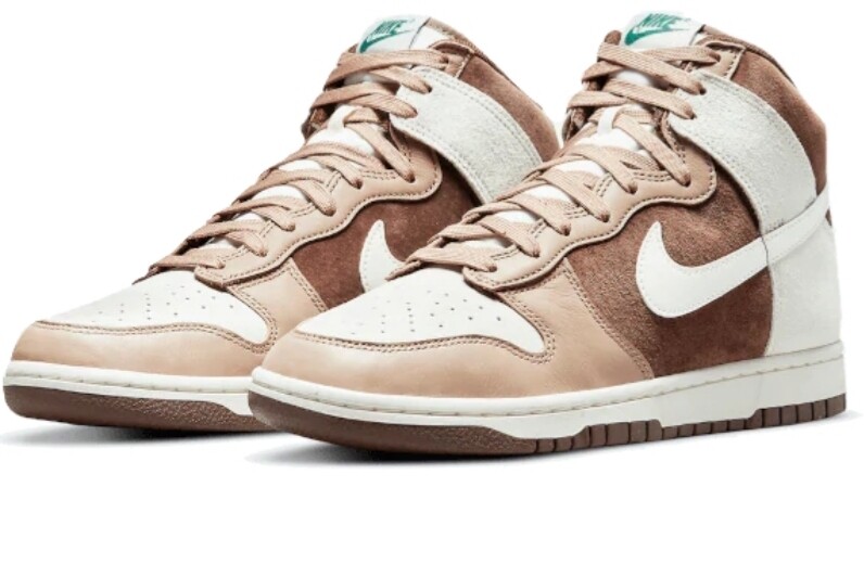 Nike Dunk High light chocolate 