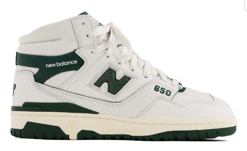 New balance 650R Aime leon white green 