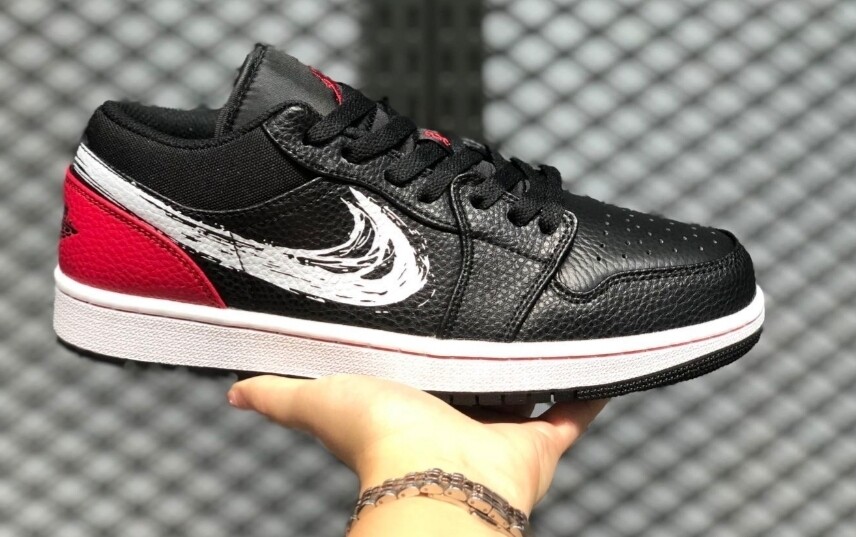  air jordan 1 low  Brushstroke 