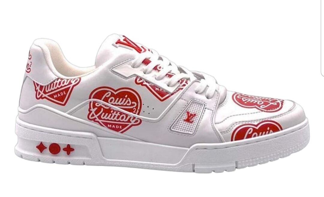 Louis Vuitton LV TRAINER NIGO white dupe