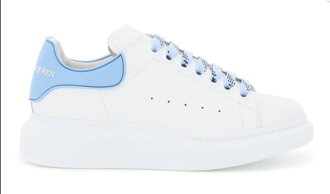 Alexander  Mcqueen Oversize white light blue 