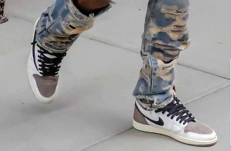  Travis Scott x air jordan 1 High OG reverse dupe