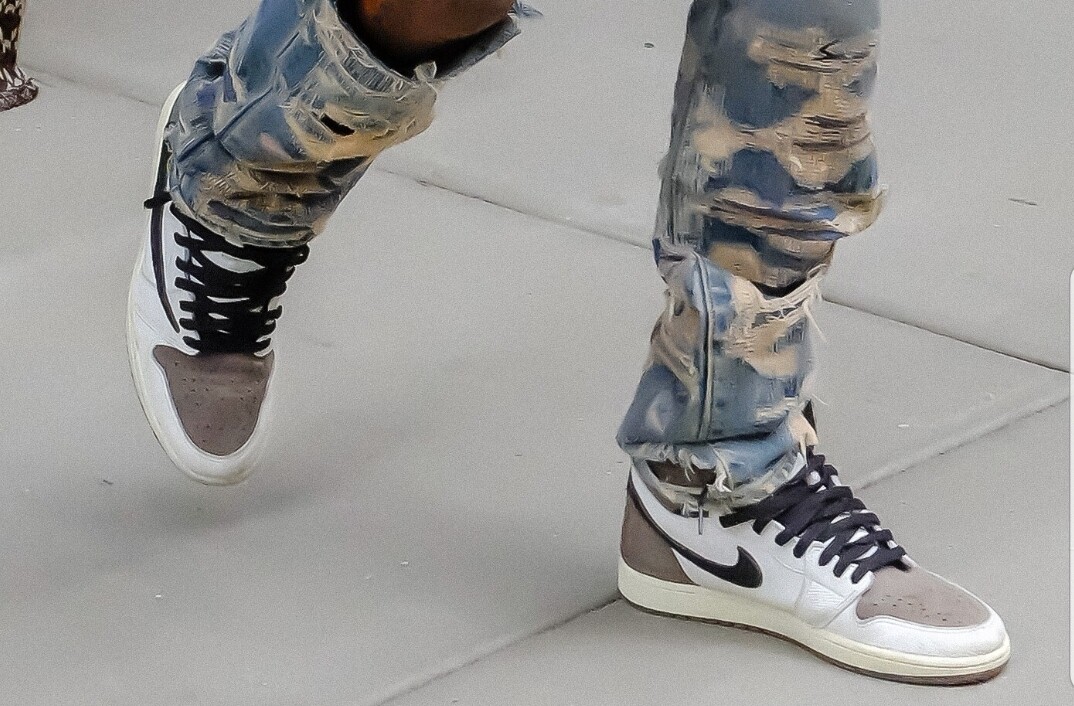  Travis Scott x air jordan 1 High OG reverse dupe