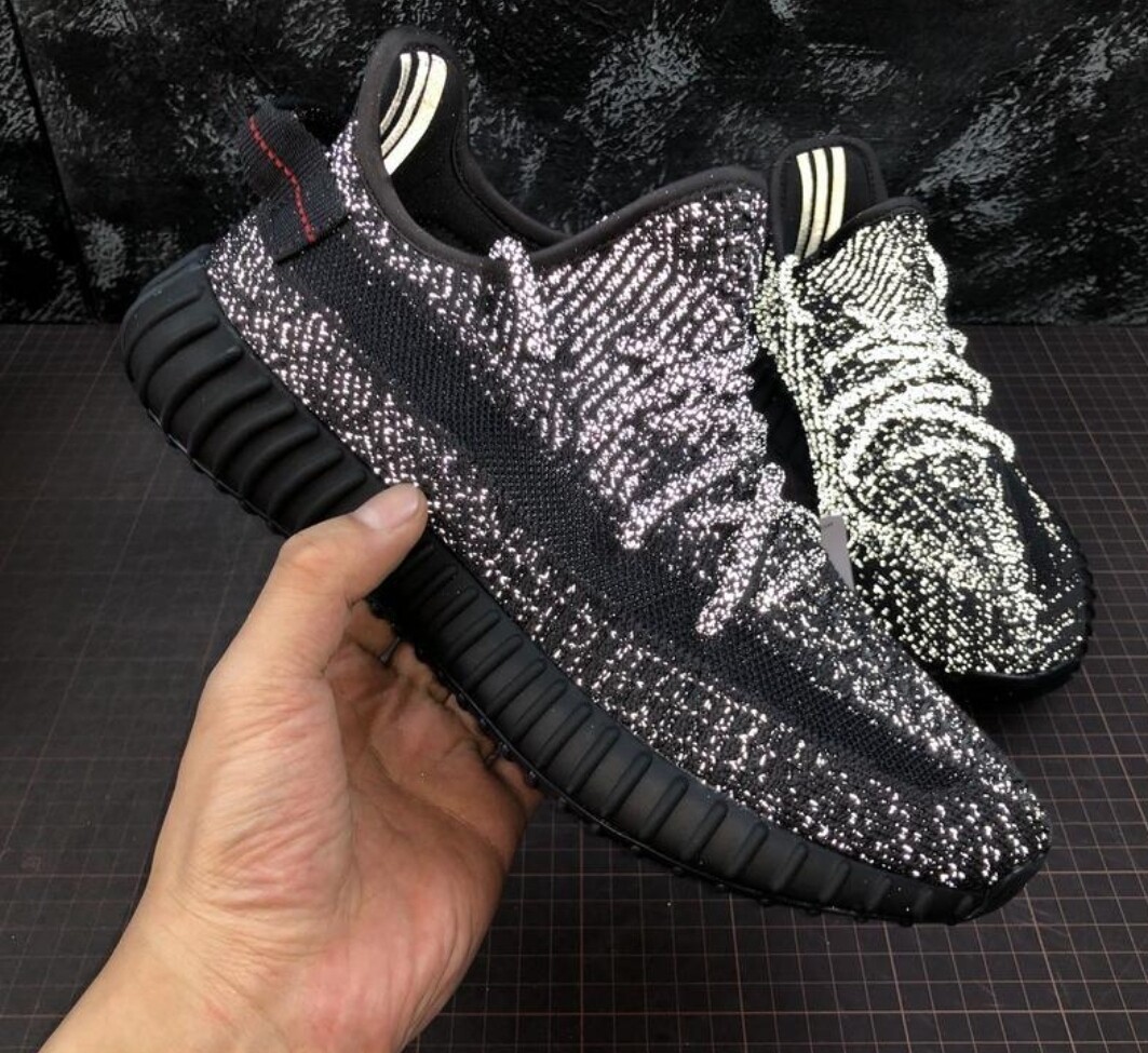 Adidas Yeezy Boost 350 v2 static black Reflective