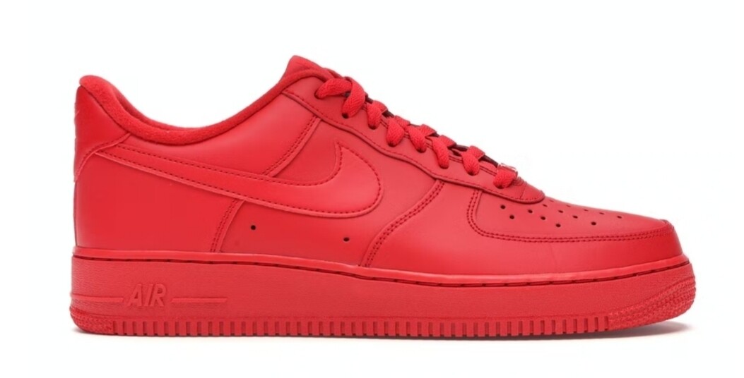 Air force 1 triple red