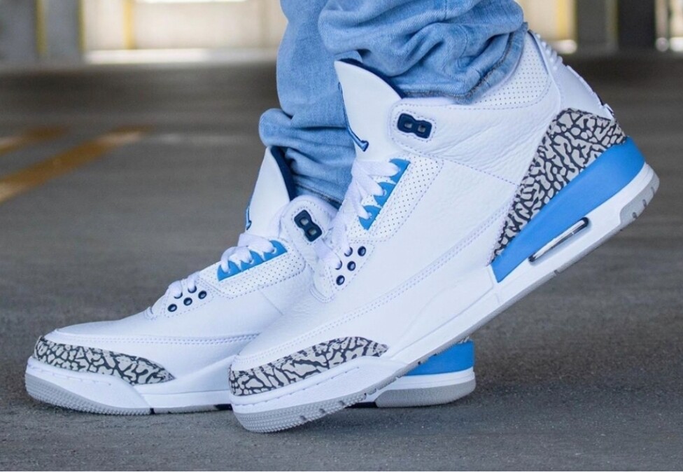 Jordan 3 Retro UNC (2020) 