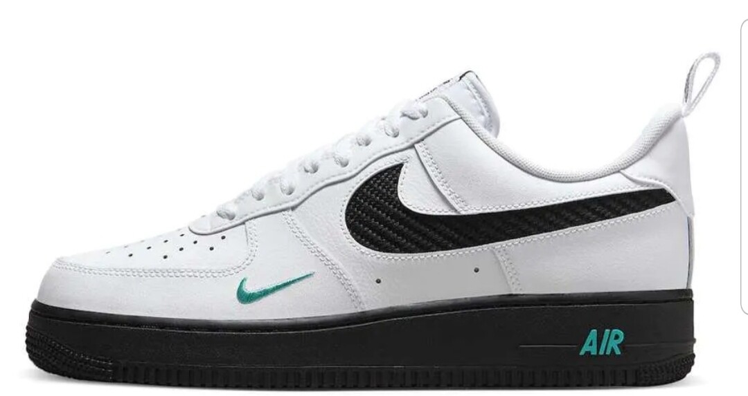 Nike Air Force 1 Low White Black Teal (2022)