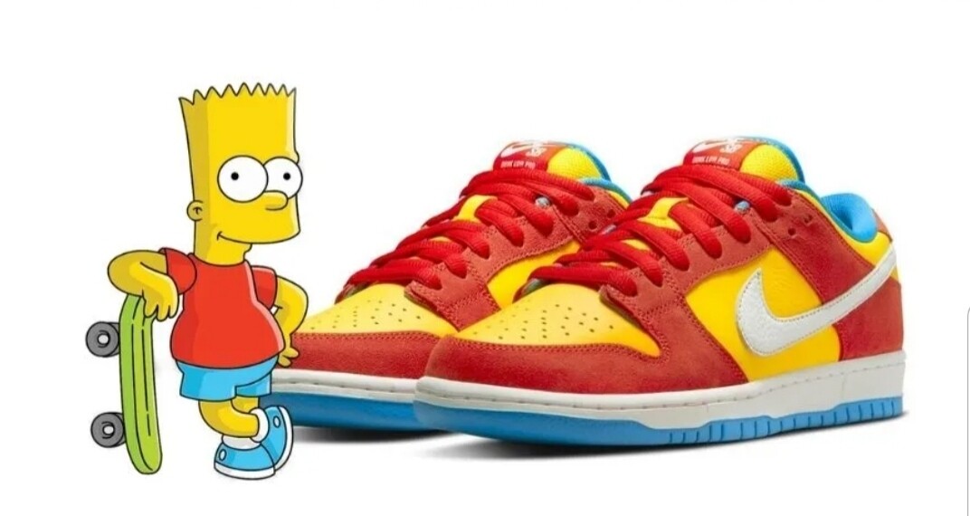 Nike SB Dunk Low Pro Bart Simpson