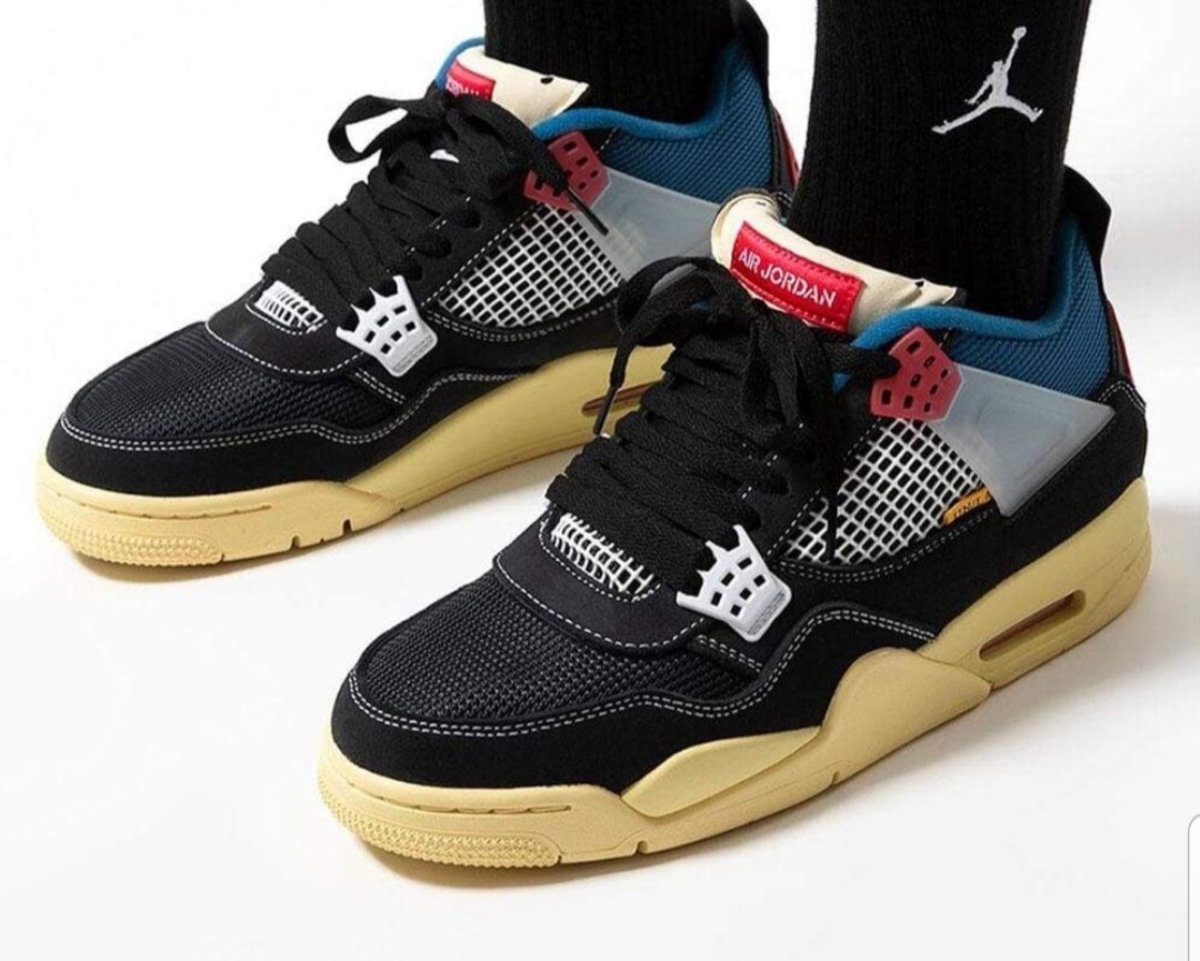 Air Jordan 4 Retro Union off noir