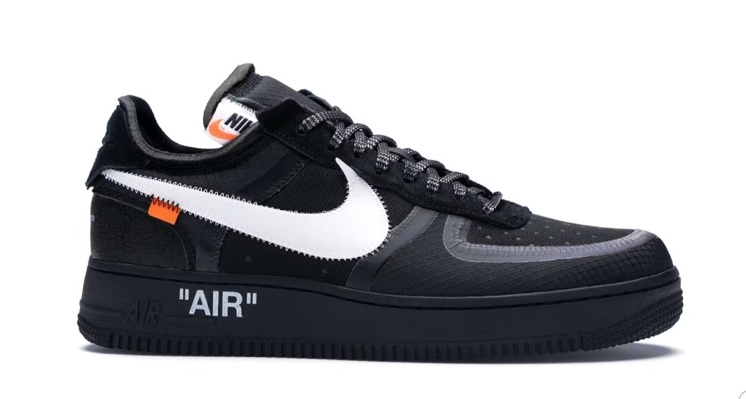 Air Force 1 Low Off White  black white 