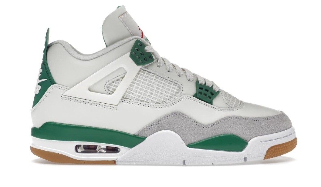 nike SB x air jordan 4 retro pine green