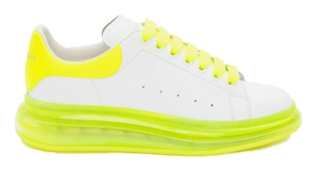 Alexander  Mcqueen Oversize fluo yellow sole