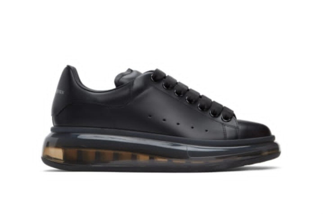 Alexander  Mcqueen Oversize clear sole nere