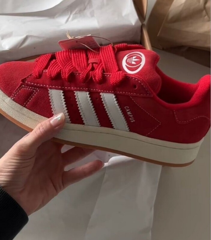 Adidas campus 00s better scarlet cloud white