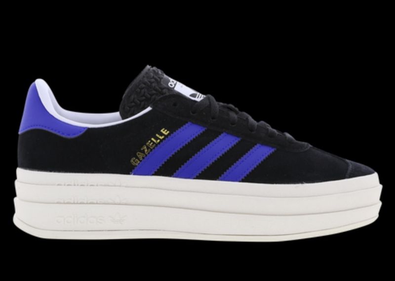 Adidas  gazelle bold core black lucid blue